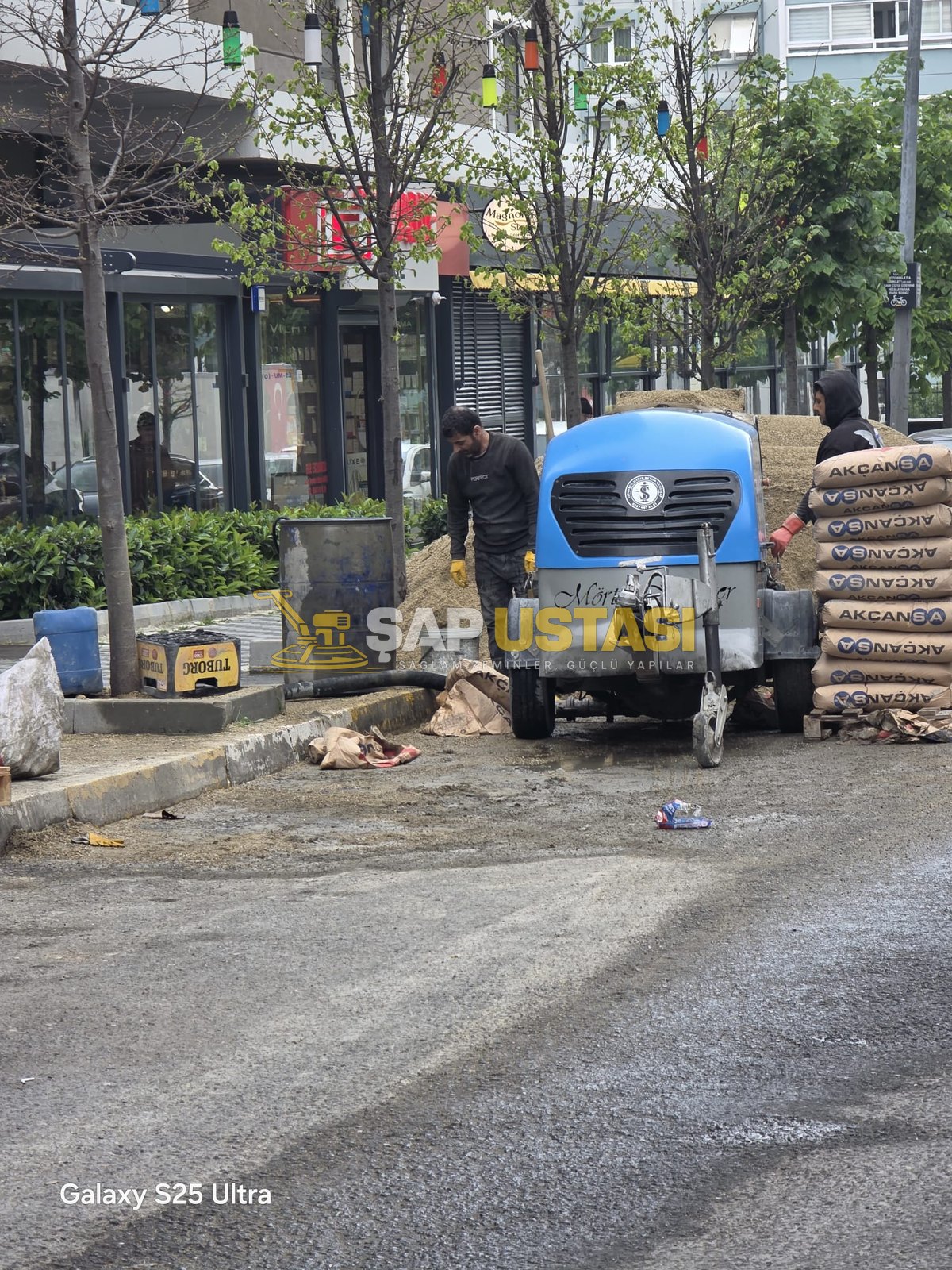 Şap uygulaması saha karesi